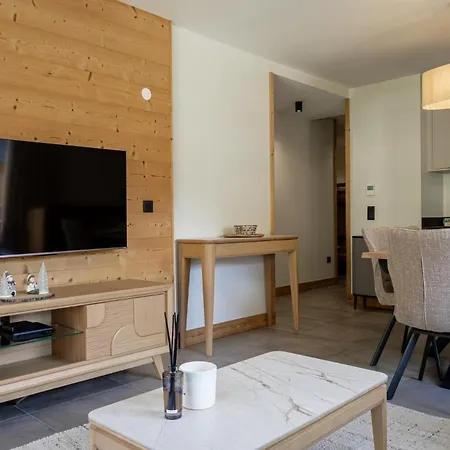 Montchavin - Appartement 6 pers, terrasse&vue montagne